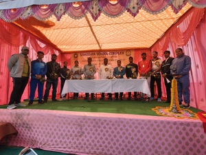 FALICITATION OF COACHES - INTER SCHOOL VOLLEYBALL TOURNAMENT